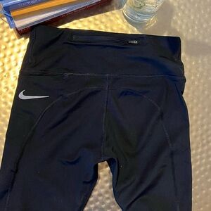 Black Nike High Waisted Biker Shorts